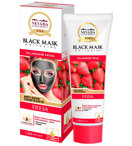 Mascarilla Negra De Fresa Nevada Iuventus Store