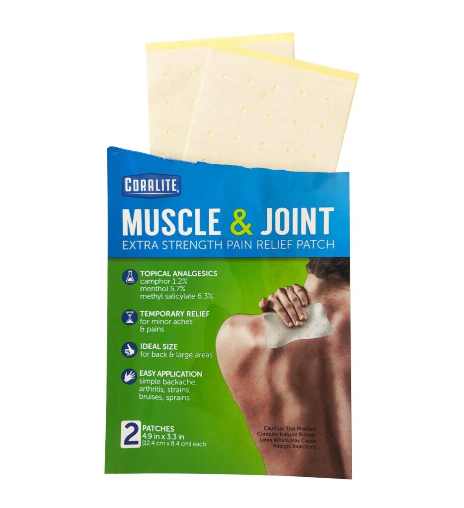 Parche Muscle Coralite 2Pza