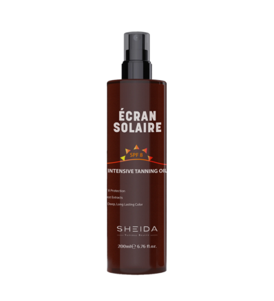 Sheida Écran Solaire Aceite Bronceador Intenso SPF 8 200 ml
