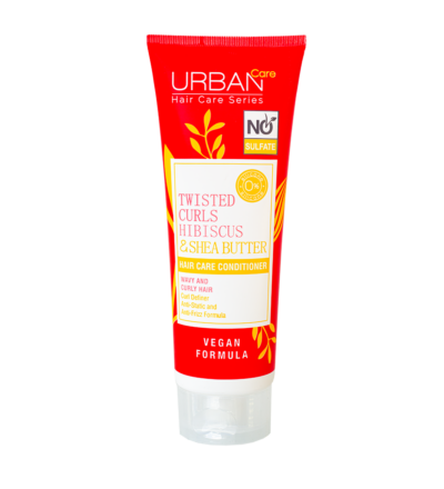 Urban Care Acondicionador para el cuidado del cabello Twisted Curls Hibiscus & Shea Butter 250ml